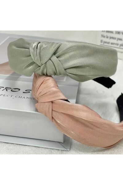 SİLVER RÜYALAR Kumaş saç taç toka