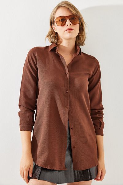 Bianco Lucci Damen Basic Shirt
