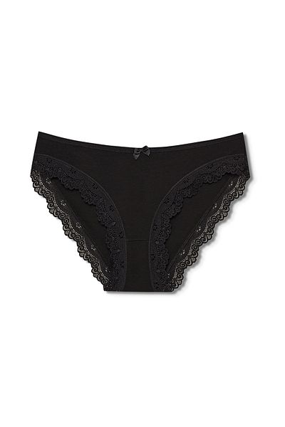 HNX Γυναικεία εσώρουχα 3 τεμαχίων Sur Lace Λεπτομερή βαμβακερά