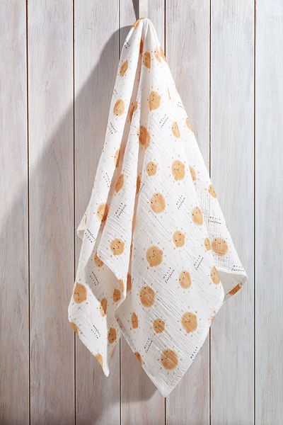 Tuğba Kuğu 2 Layer Muslin Blanket - Summer Vibe Pattern 3