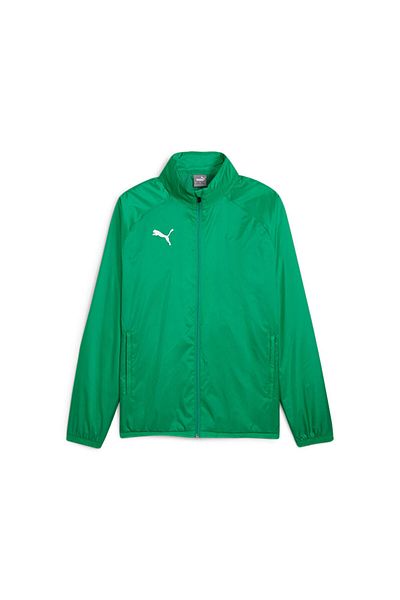 Puma Ανδρικό αδιάβροχο προπόνησης ποδοσφαίρου - Teamgoal All Weather Jacket, Πράσινο 65903805