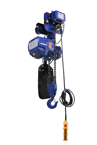 Echolift 2 Ton 4 Hareketli 6 m Elektrikli Zincirli Caraskal 380 V ( Şaryolu )