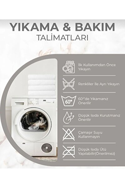 Özdilek Білий готельний рушник для ванної кімнати - 70x140