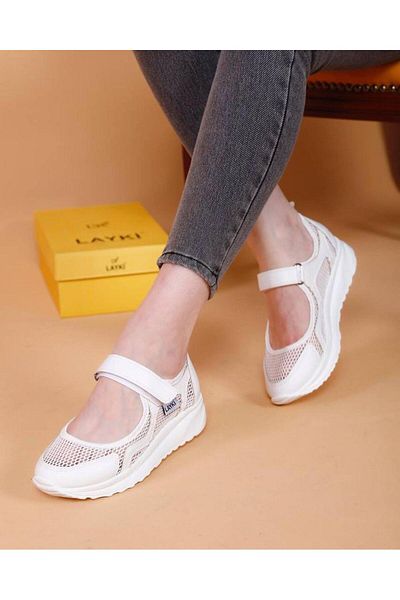 layki Pantofi casual de vară Costa White pentru femei
