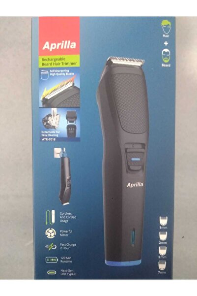 Aprilla Atr 7018 Şarjlı Saç Sakal Kesme Makinesi