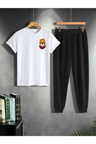 viptasarımtshirt Unisex σκύλος με στάμπα Oversize κάτω επάνω κοστούμι