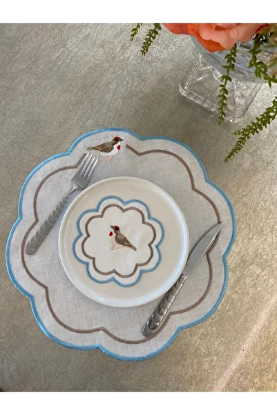 LİNDA MİA Pip Studio Single Placemat with Bird