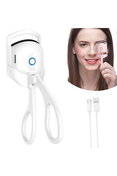 B&Ç Cosmetic Portable Electric Heat Eyelash Curler