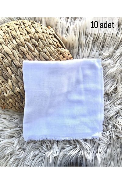 Dolce Flame Scarf 10 Pack Cotton Writing Gift for Dispensing 100x100cm 10x