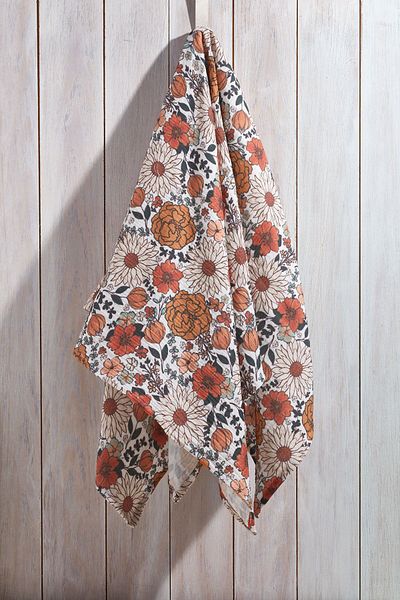 Tuğba Kuğu 2 Layer Muslin Blanket - Summer Vibe Patterned 5