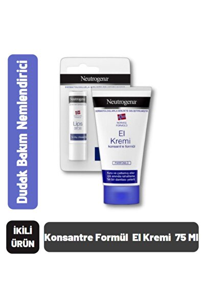 Neutrogena Parfümlü Konsantre El Krem 75 Ml + Güneş Koruma Faktörlü (spf 20) ...