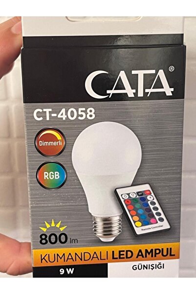 Cata Kumandalı Led Ampul, Ct-4058