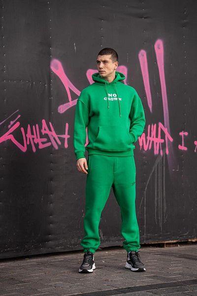 HYPERS Hooded Hoody and Jogger Set - Crown Printed