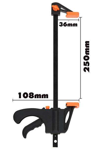 Binbirreyon 2 Adetli Hızlı İşkence Seti Tek Elle Kullanım 20Kg Sıkma Gücü 250mm Ce282