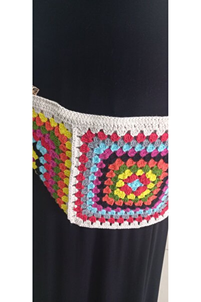 EFİL Renkli motif çanta