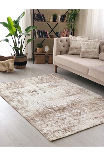 Evmila Geometrik Modern Desenli Salon Ve Yatak Odası Halısı