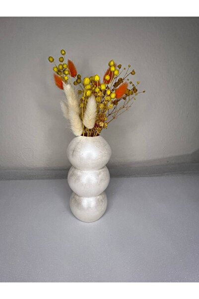 Love Candle Dekor İnci Bubble Vazo, Dekoratif Bubble Vazo