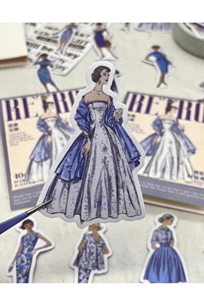 Kağıt Gemi Dükkan 40 قطعة من الملصقات/العلامات/الديكورات ذات الطابع الرجعي/لليوميات/الألبومات/التصميم القديم