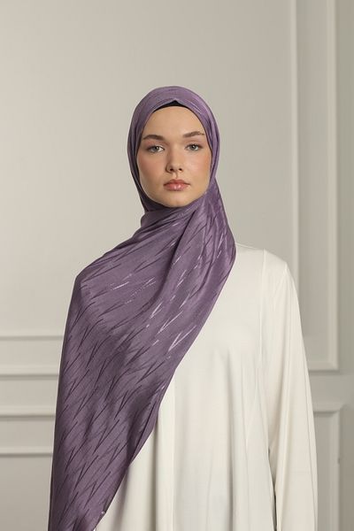 MAQ DESIGN Aura Silky Jacquard Shawl