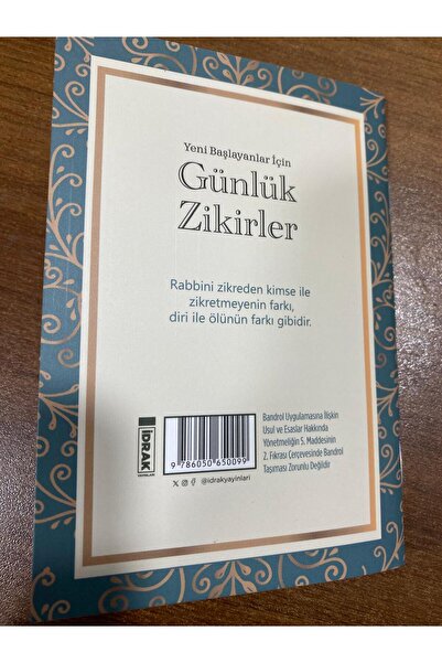 Tahlil Yayınları yeni başlayanlar İçin Günlük Zikirler--Rabia Karzan