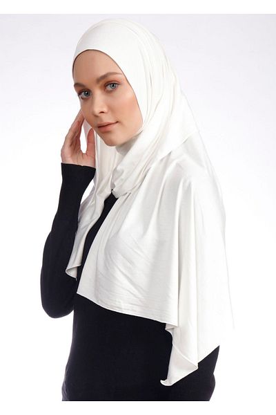 Ecardin Πρακτικό και Άνετο Σάλι Lycra - St 277 Cream