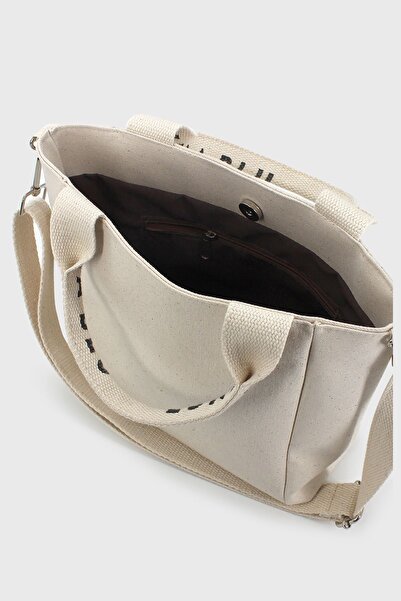 LUNABLU Women's Mini Canvas Fabric Tote Bag