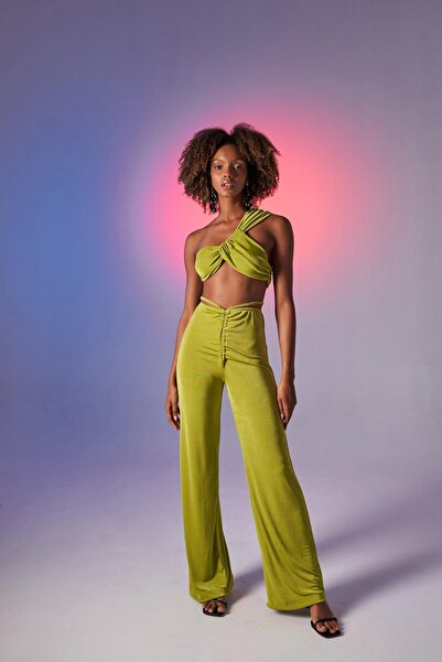 HOLLY LOLLY بياتريس بنطلون أخضر