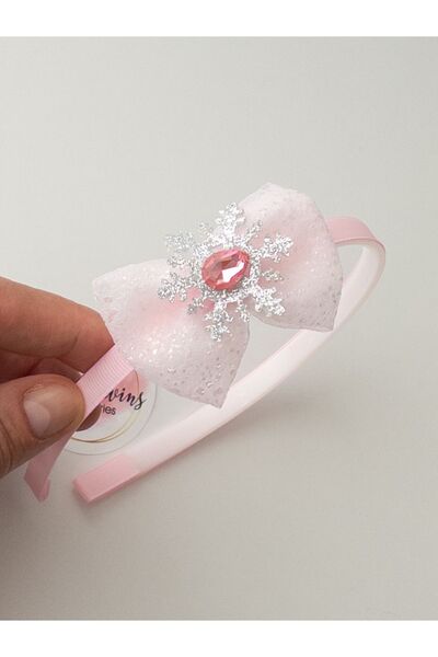 Sweet twins accessories Coroana pentru copii din tul cu fundita din piatra de...