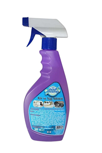 DEEP CLEANER Leylak kokulu Kir Ve Yağ Çözücü Güçlü Leke Temizlik Uzmanı 500 ML