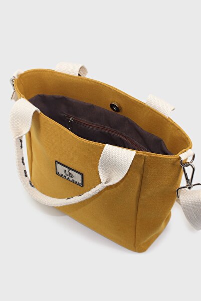 LUNABLU Women's Mini Tote Bag - Canvas Fabric