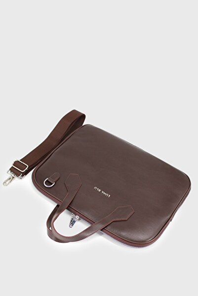 LUNABLU 15.6" Inch Waterproof Fabric Briefcase Computer Notebook Laptop Bag