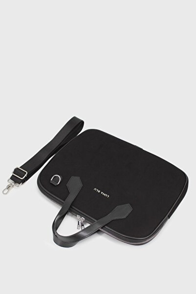 LUNABLU 15.6" Inç Su Geçirmez Kumaş Özellikli Evrak Bilgisayar Notebook Laptop Çantası