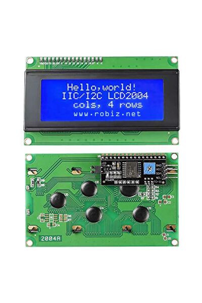 Genel Markalar Iıc I2c Seri 2004a 4x20 Mavi Karakter Lcd Modül Display Ekran ...