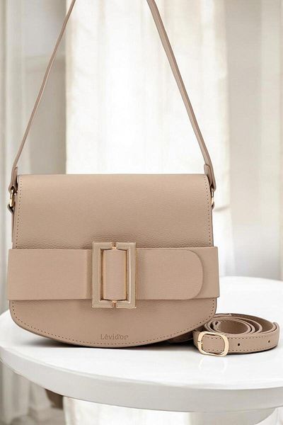 Levidor Faux Leather Special Color Shoulder Bag - Hand and Arm Detail, 930170