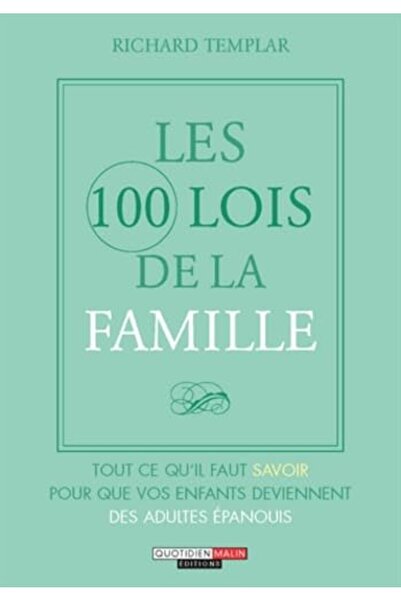 Leduc.S Editions 100 قوانين العائلة