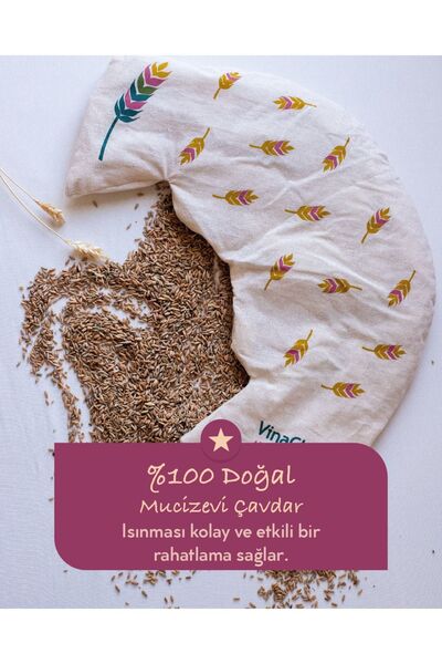 VinaCherry Çavdarlı Omuz Ve Boyun Sıcak Soğuk Rahatlama Ağrı Yastığı Yakı Ped