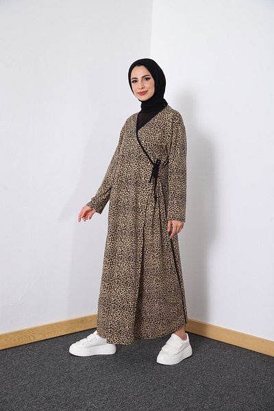 Kutay Collection Γυναικείο φόρεμα προσευχής - Εποχιακό, πλαϊνό δέσιμο, κατά του ιδρώτα και ντραπέ Ferace