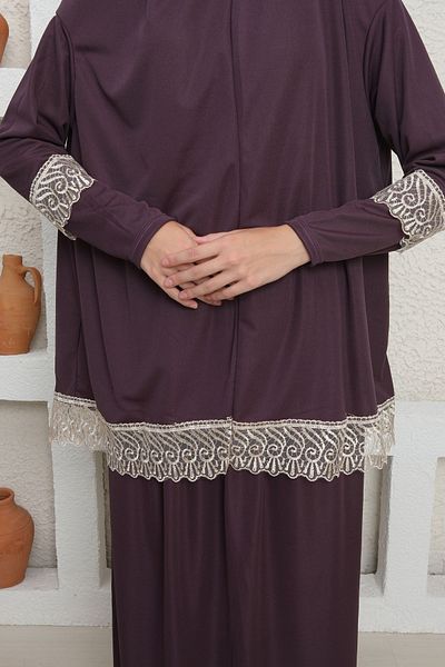 Kutay Collection Rochie de rugăciune islamică de sezon din două piese - Îmbrăcăminte anti-transpirație și ferace fluide