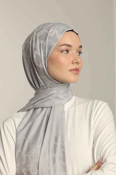 MAQ DESIGN Soft Crystal Jacquard Shawl