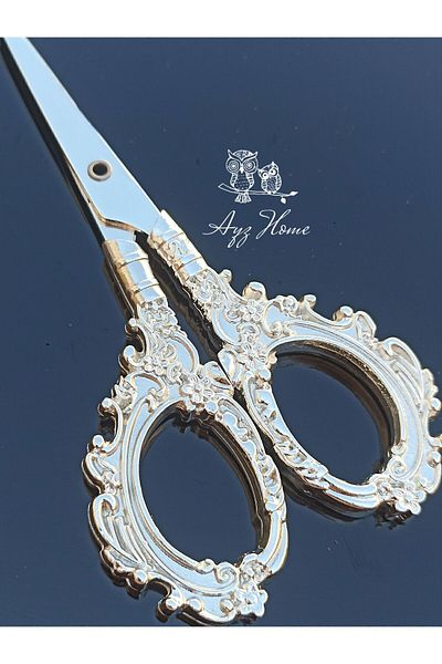 AYZ HOME Silver Engagement Ribbon Scissors - Promise Engagement Tray Decor