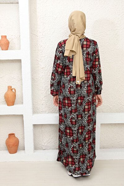 Kutay Collection Zippered Seasonal Hijab Prayer Dress - Anti-Sweat Clothing and Flowy Ferace