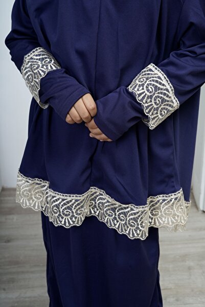 Kutay Collection Mevsimlik Kız Çocuk Namaz Elbisesi, Genç Ferace, Terletmeyen Namaz Kıyafeti