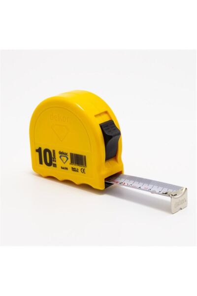 Dekor Çelik Şerit Metre 10 Metre