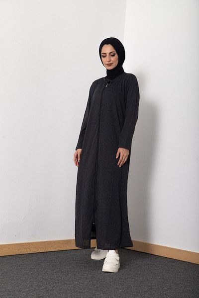 Kutay Collection Γυναικείο φόρεμα προσευχής - Εποχιακό, φερμουάρ και λεπτό ύφασμα