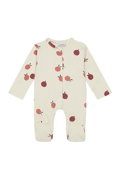 Antebies Apple Love Jumpsuit with Booties