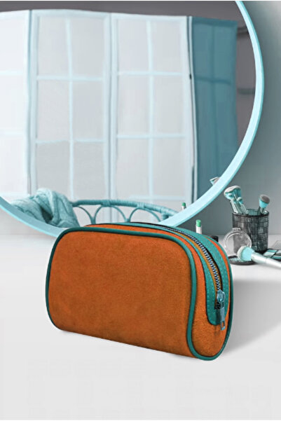 Boldy Косметичка із замші - дорожня косметичка для макіяжу та особистої гігієни