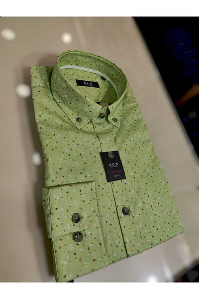 Sarar Ccs Sarar Elisa Print Pattern Slimfit Shirt
