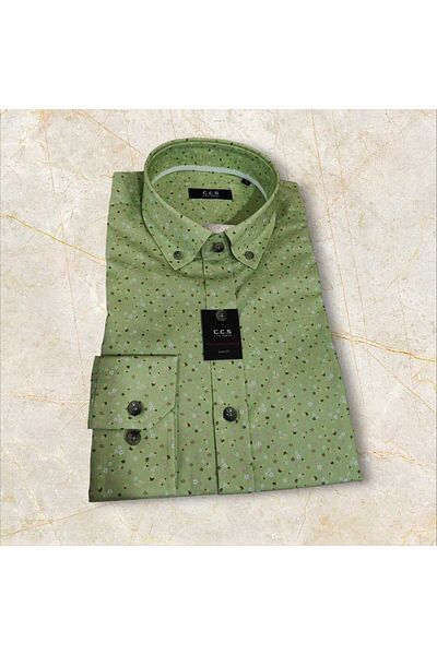 Sarar Ccs Sarar Elisa Print Pattern Slimfit Shirt
