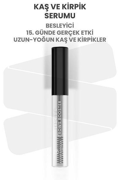 Bahar Babacan Nourishing Lengthening and Strengthening Effect Eyebrow and Eyelash Serum with Argan Oil 5ml