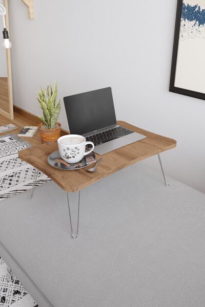 Zuesse Dizayn سرير محمول قابل للطي، كرسي بذراعين، طاولة خدمة المريض، طاولة عم...